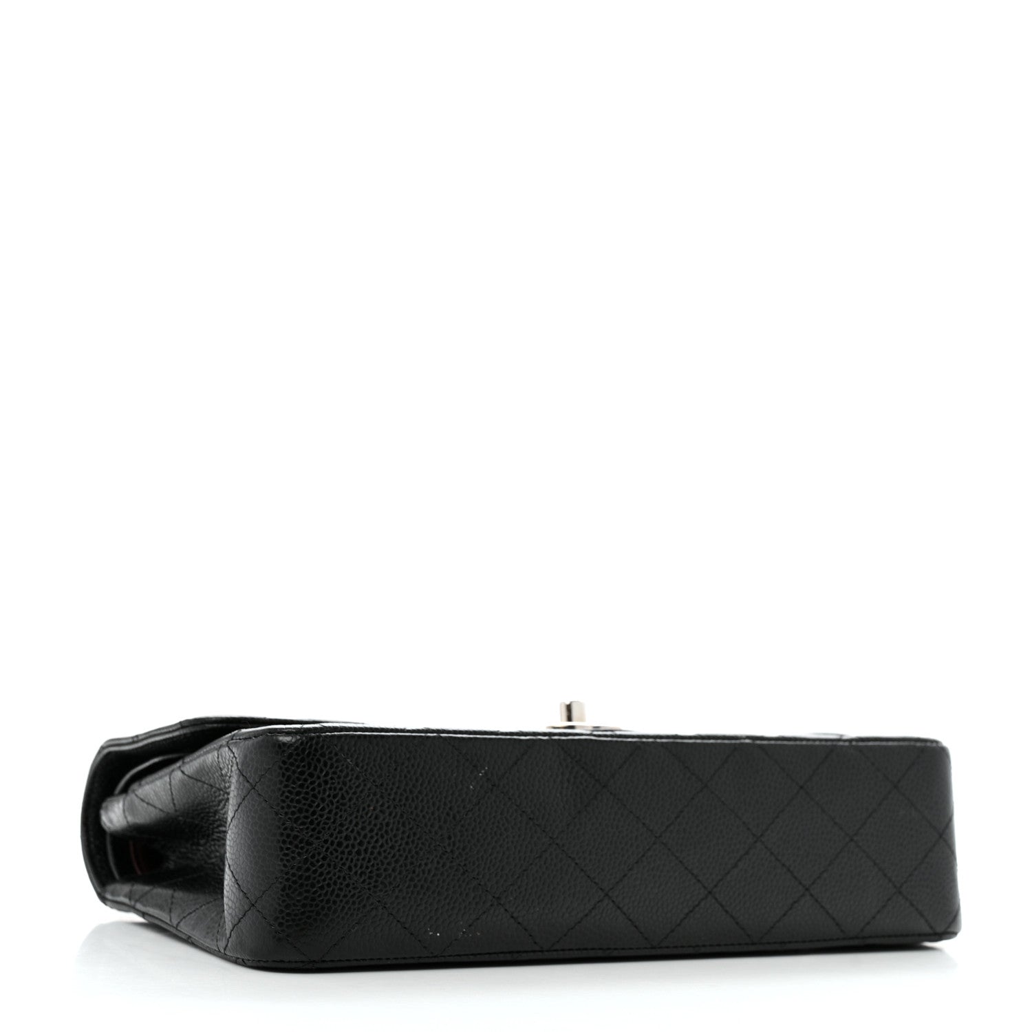 Chanel Caviar Quilted Medium Double Flap Black 4 of 12