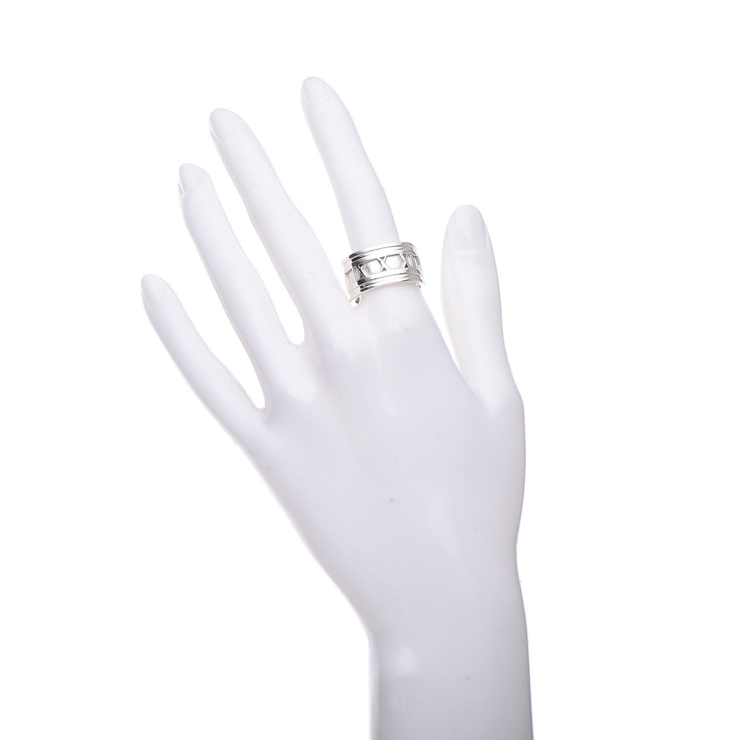 Sterling Silver Atlas Ring 57 8