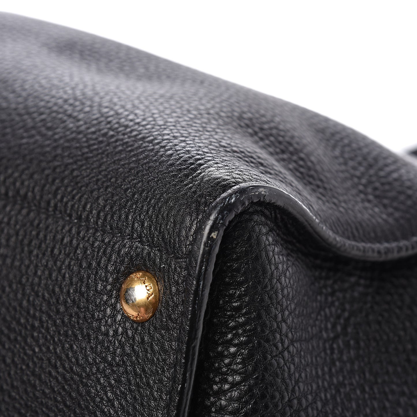 Vitello Daino Tote Black