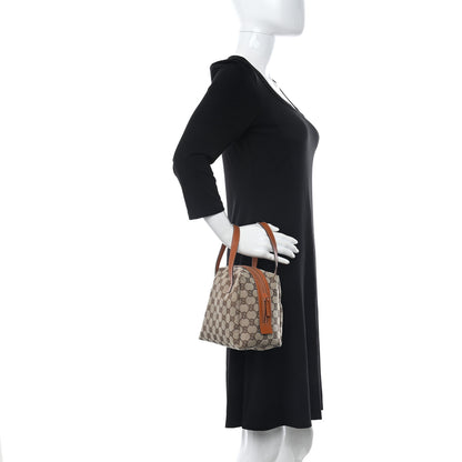 Gucci Monogram Large Balthus Cosmetic Pouch Brown 3 of 13
