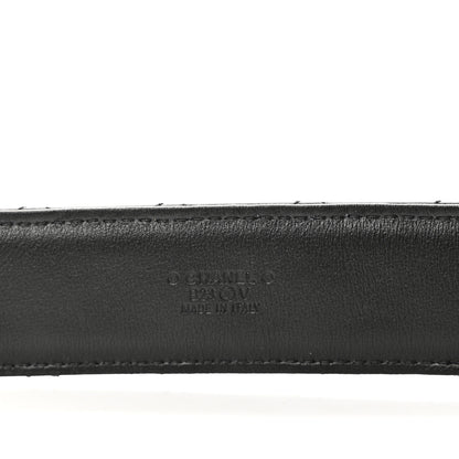 Chanel Calfskin Quilted CC Chain Belt 90 36 Black 3 of 7