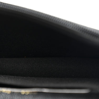 Chanel Caviar Quilted Pocket Twins Clutch With Chain Black 5 of 12