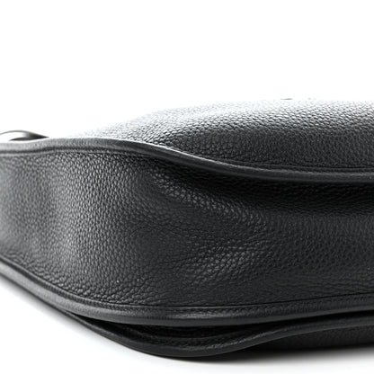 Hermes Taurillon Clemence Evelyne III GM Black 9 of 11