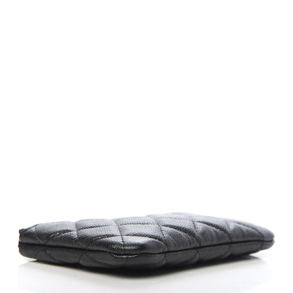 Chanel Caviar Quilted Small Cosmetic Case Black 4 of 8