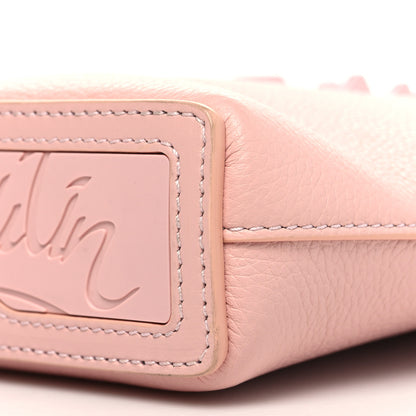 Christian Louboutin Calfskin Empire Spike Studded Mini North South Cabata Tote Rosy 10 of 11