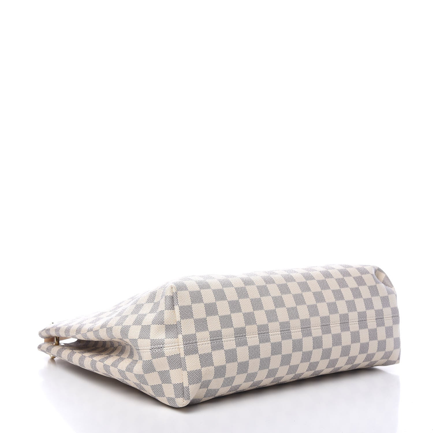 Louis Vuitton Damier Azur Graceful MM Rose Ballerine 3 of 9