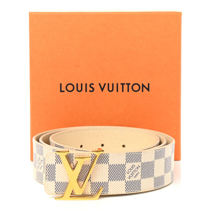 Louis Vuitton Damier Azur LV Initiales Belt 110 44 4 of 4