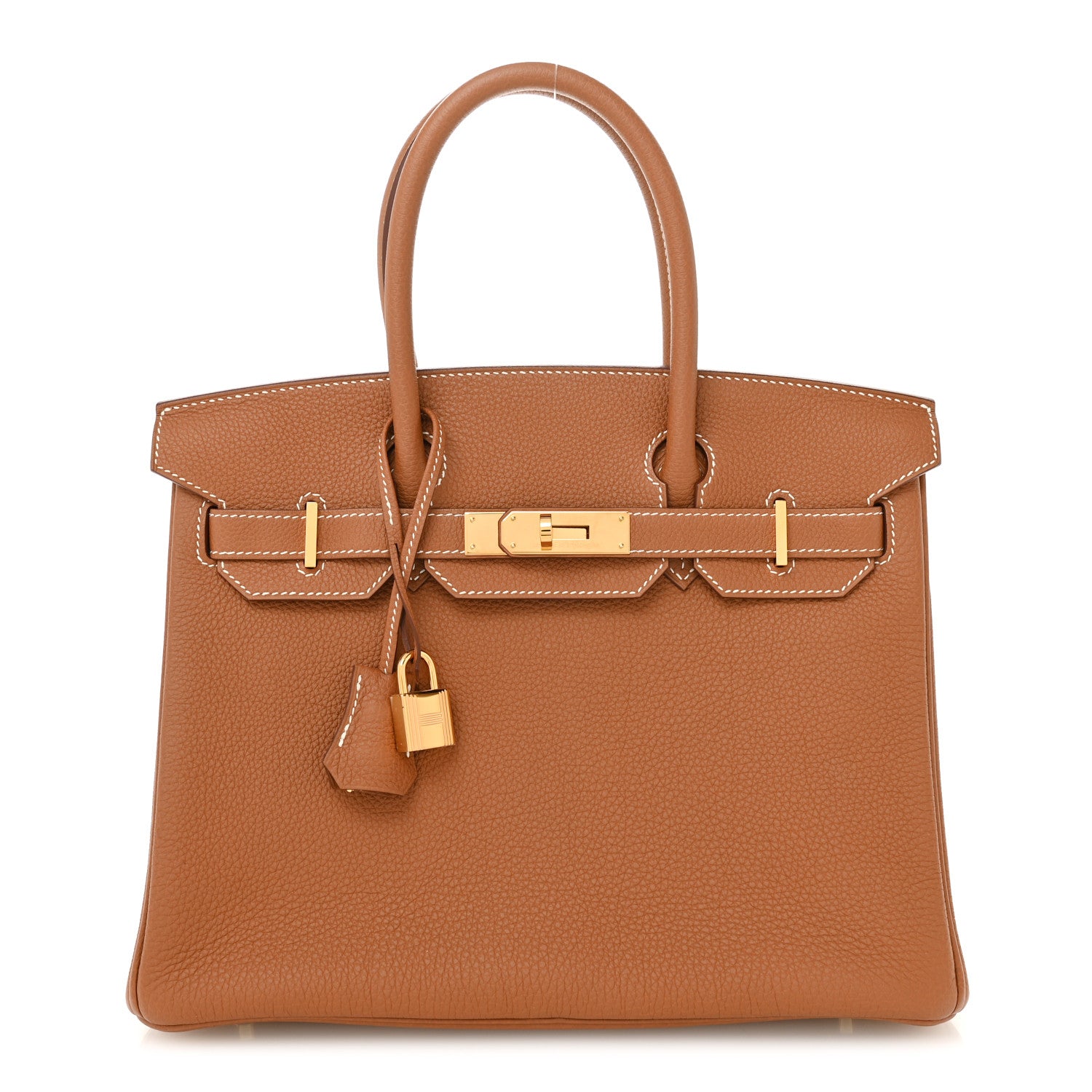 Hermes Togo Birkin 30 Gold 1 of 11