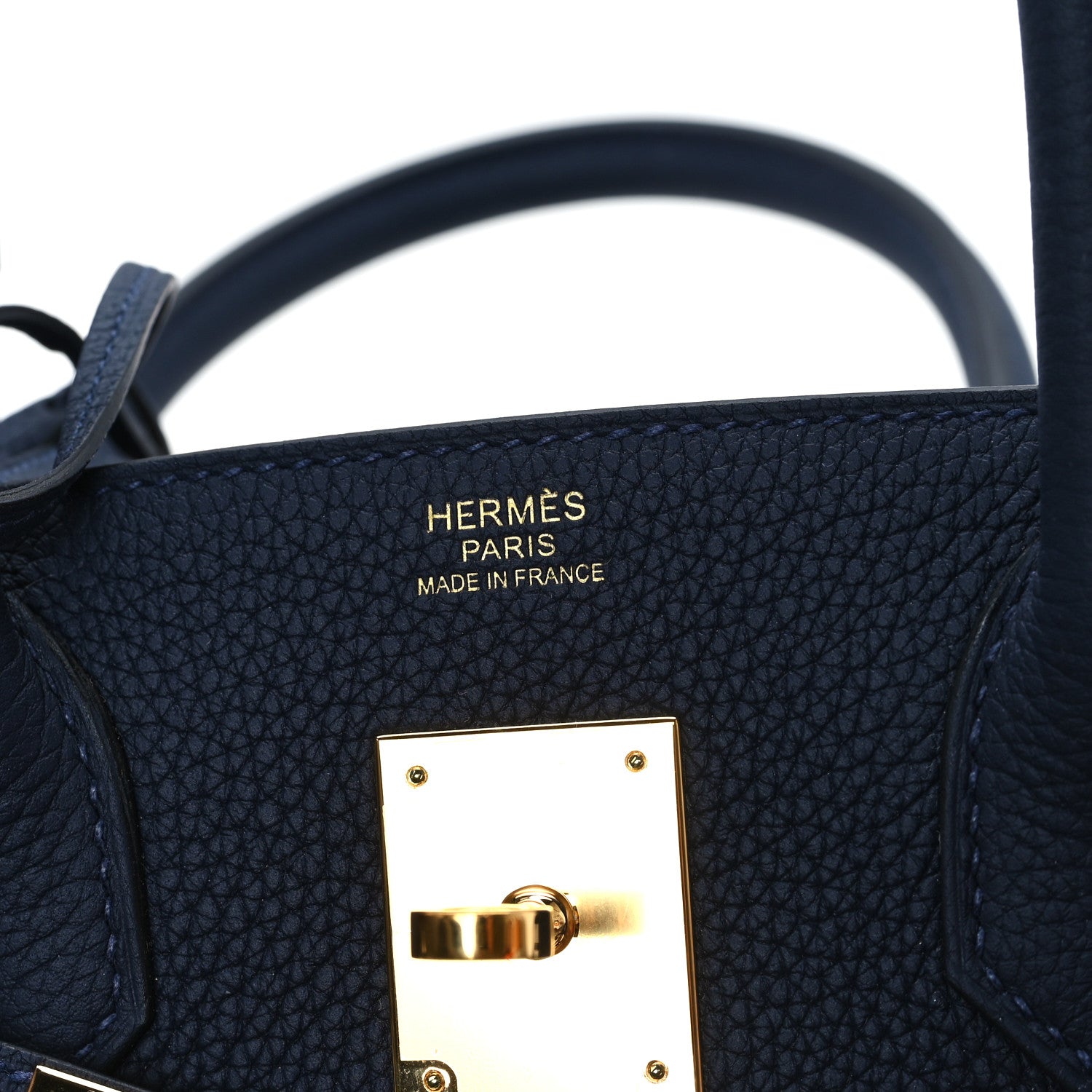 Hermes Togo Birkin 30 Bleu Nuit 6 of 11