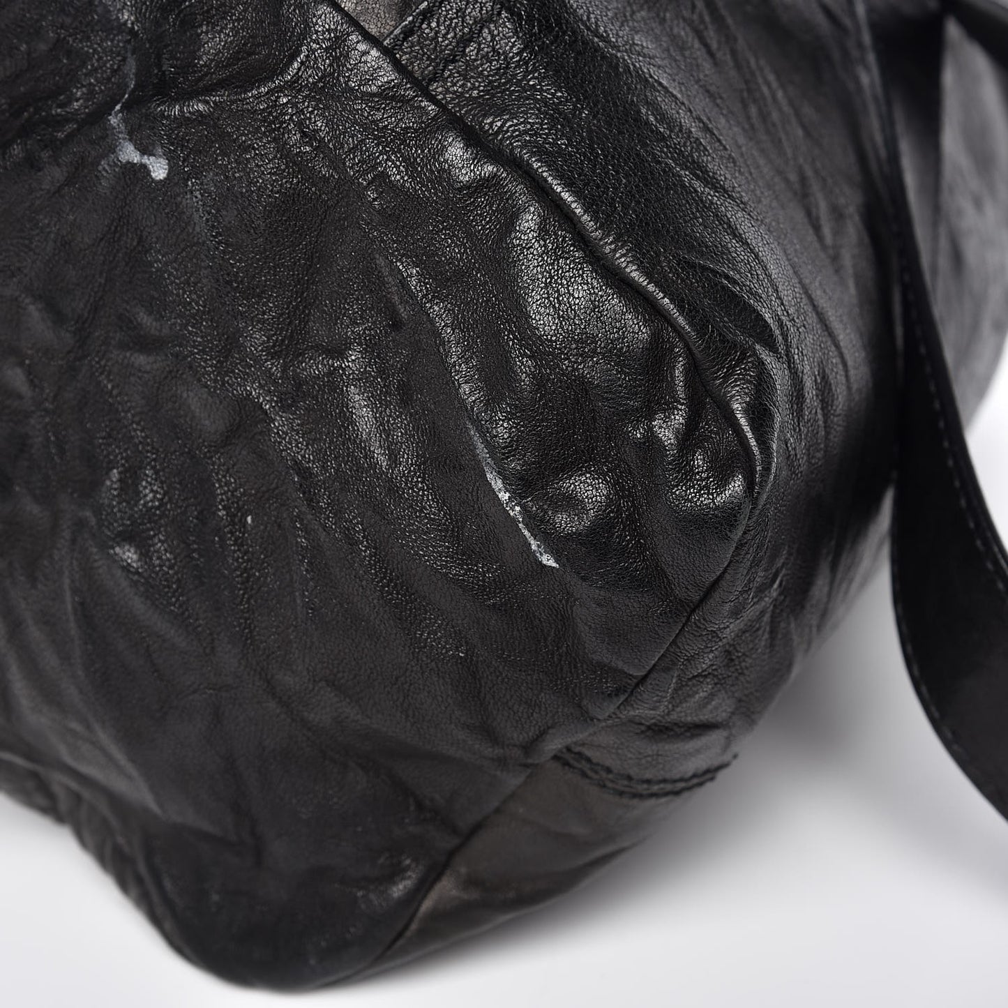 Tumbled Sheepskin Large Pandora Black