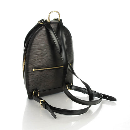 Louis Vuitton Epi Mabillon Backpack Black 3 of 7