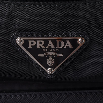 Prada Re-Nylon Saffiano Pet Carrier Backpack Black 7 of 9