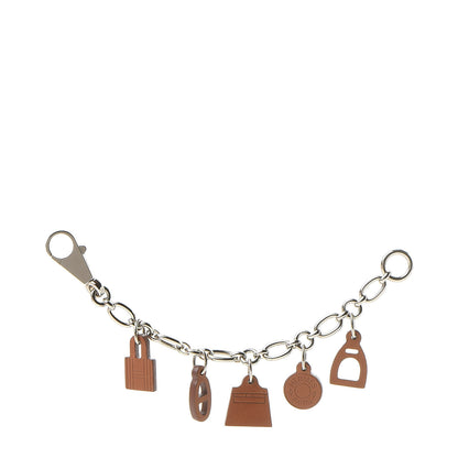 Hermes Barenia Breloque Olga Amulette Bag Charm Fauve 1 of 4