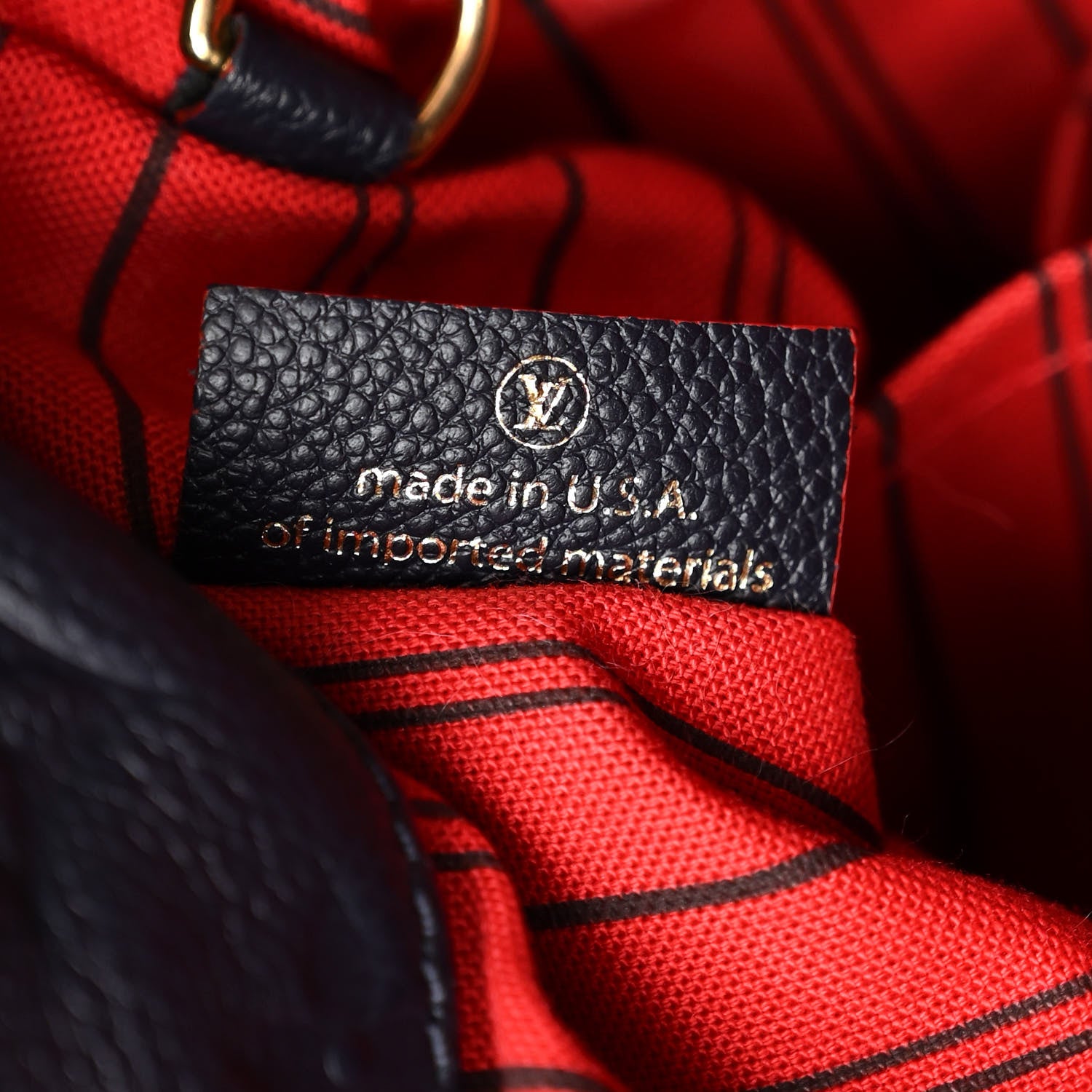 Louis Vuitton Empreinte Artsy MM Marine Rouge 8 of 12