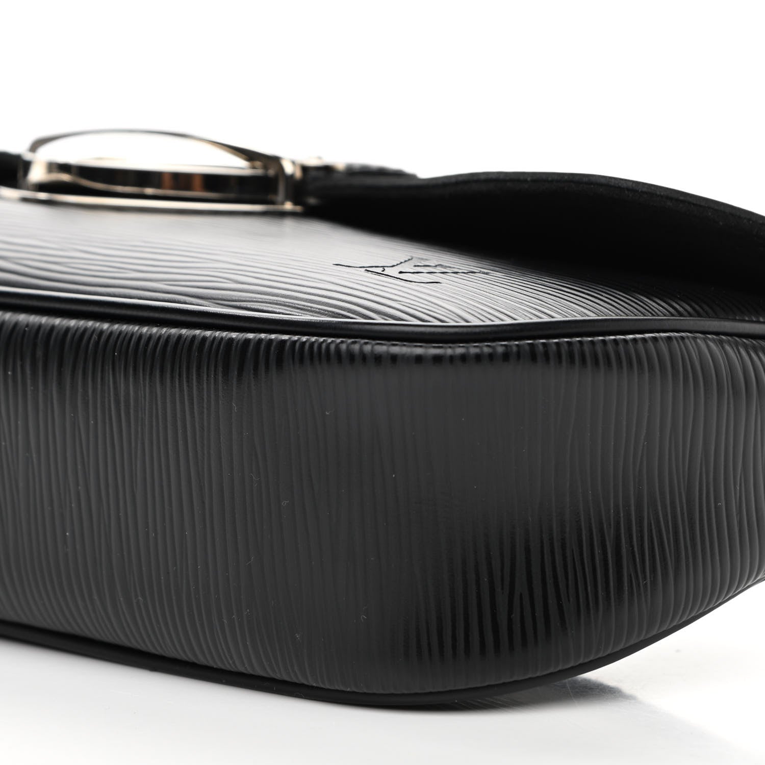 Louis Vuitton Epi Montaigne Clutch Black 9 of 9