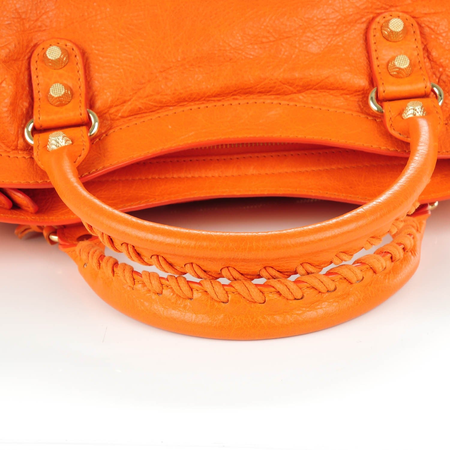 Balenciaga Agneau Giant 12 Gold Hardware City Tangerine 5 of 8