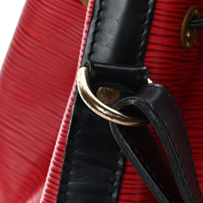 Louis Vuitton Epi Petit Noe Red Black 15 of 17