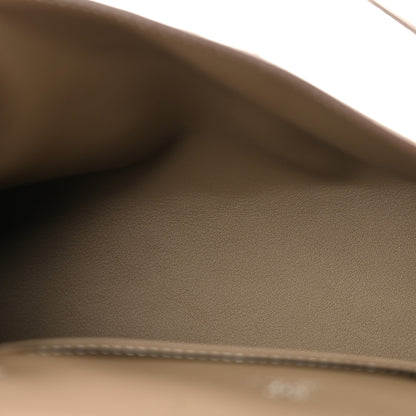 Hermes Swift Kelly Pochette Clutch Etoupe 5 of 11