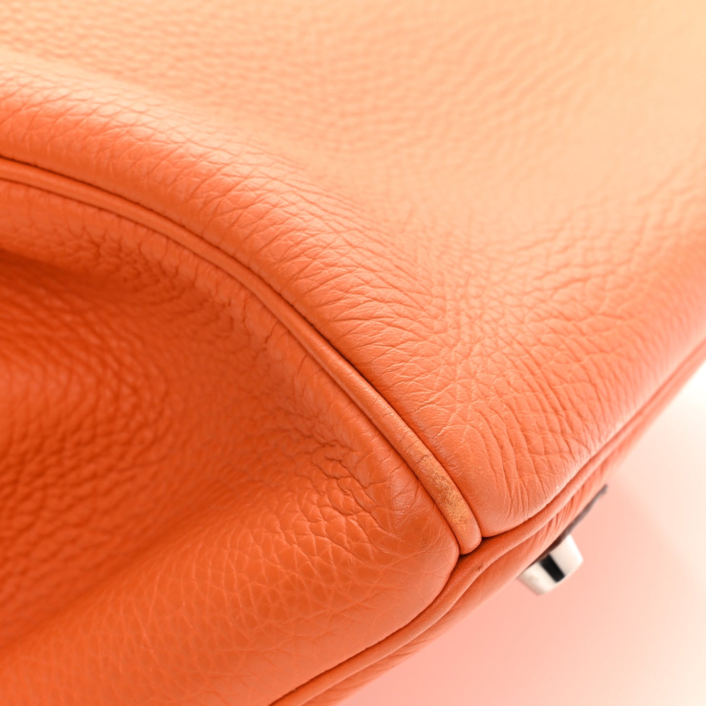 Togo Birkin 40 Orange