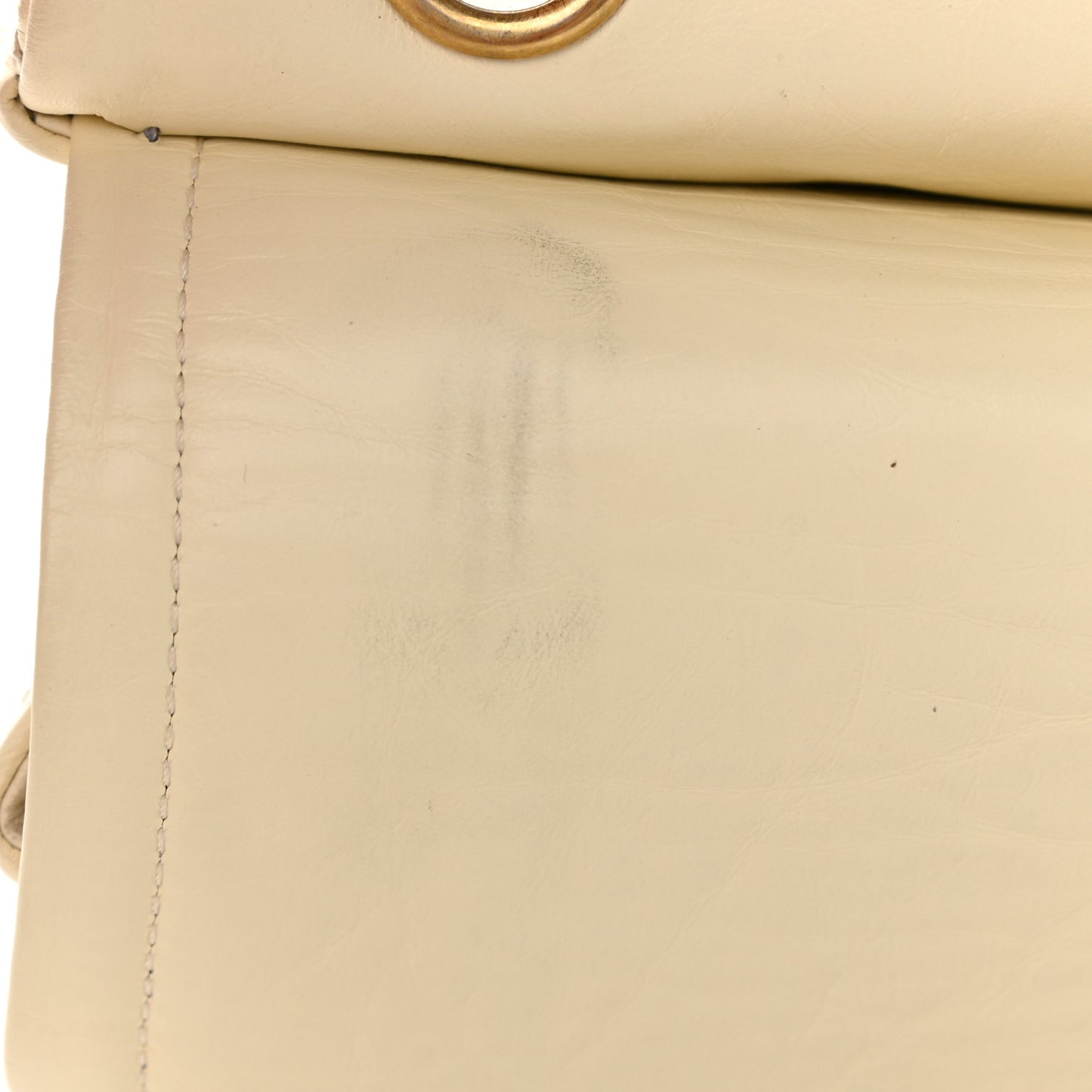 Aged Calfskin Quilted 2.55 Reissue 226 Flap Ivory