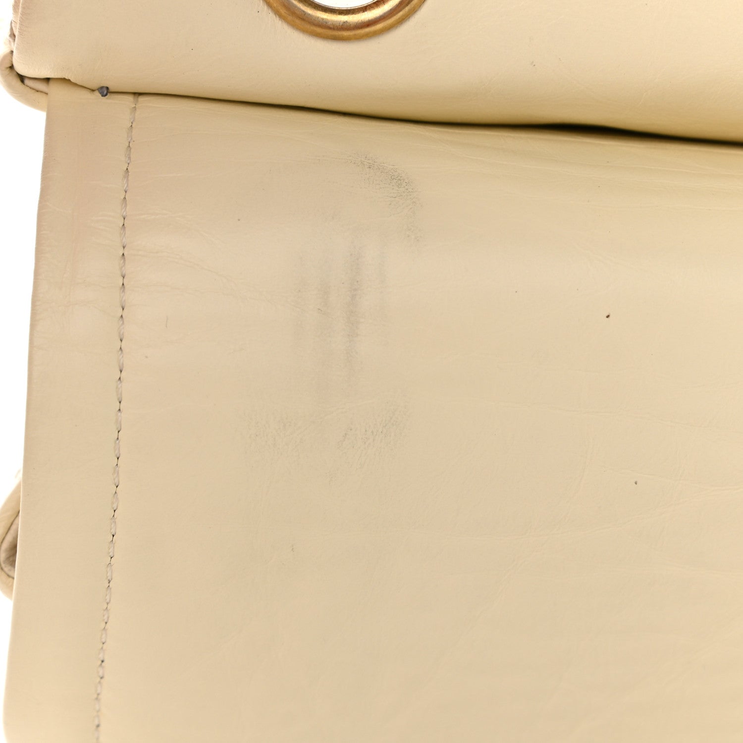 Chanel Aged Calfskin Quilted 2.55 Reissue 226 Flap Ivory 10 of 10