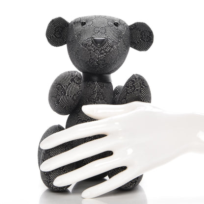 Gucci Monogram Stuffed Teddy Bear Black 2 of 6