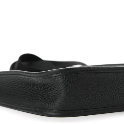 Hermes Taurillon Clemence Evelyne TPM Black 8 of 9