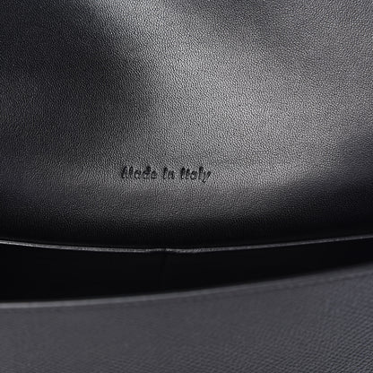 Celine Grained Calfskin Medium Trotteur Black 6 of 8