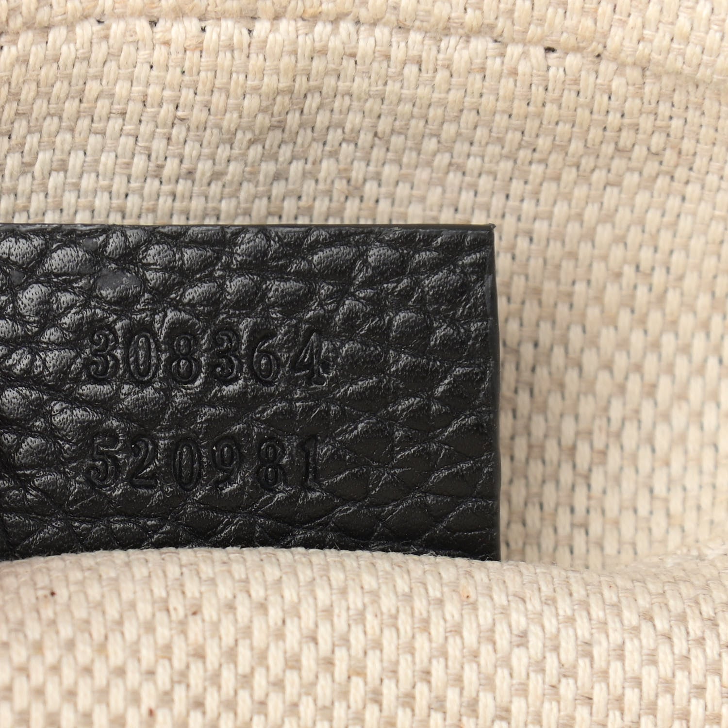 Gucci Pebbled Calfskin Small Soho Disco Bag Black 7 of 11