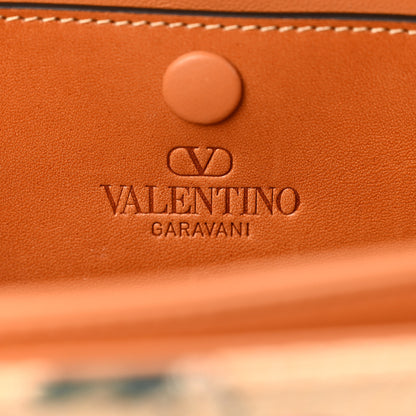 Valentino Garavani Jacquard Raffia Cherryfic 9to5 Shoulder Bag Natural Red 6 of 11