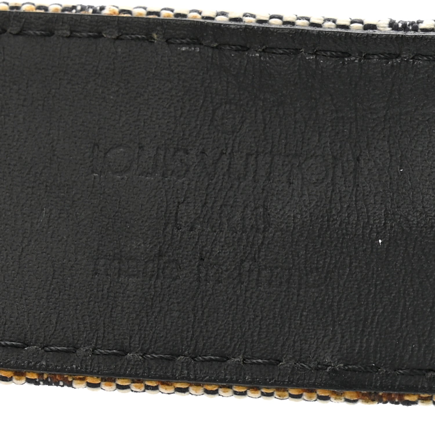 Louis Vuitton Mini Lin Belt 85 34 Blue 5 of 6