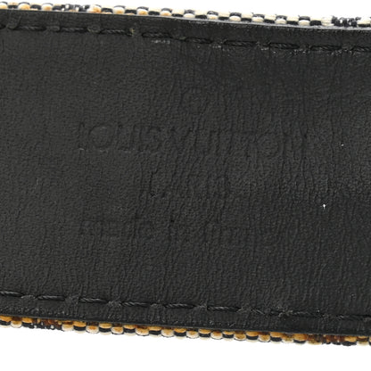 Louis Vuitton Mini Lin Belt 85 34 Blue 5 of 6