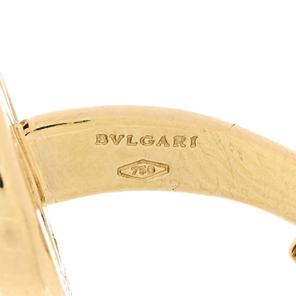 Bulgari 18K Yellow Gold Ancient Coin Cufflinks 4 of 6