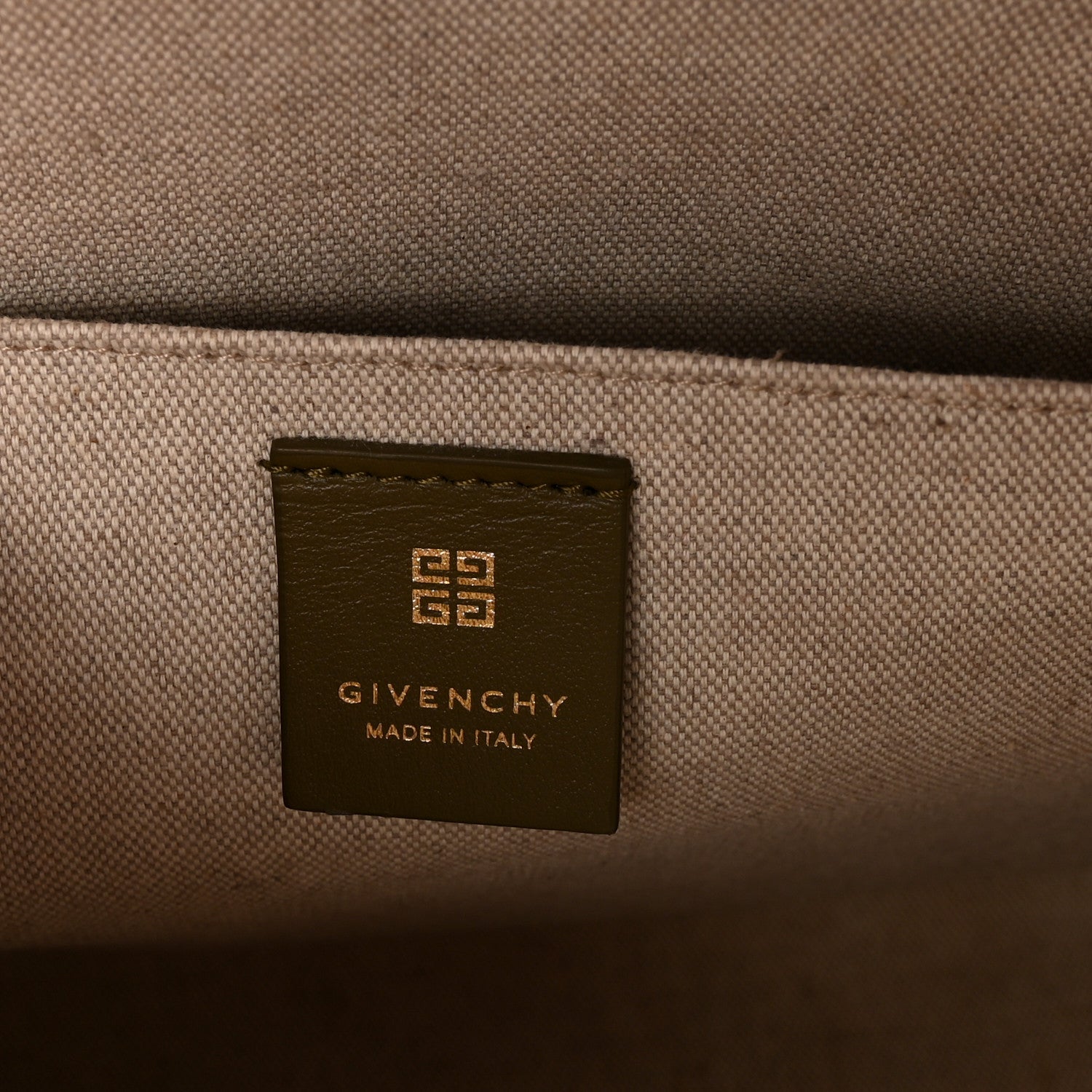 Givenchy Canvas Medium G-Tote Dark Khaki 5 of 9
