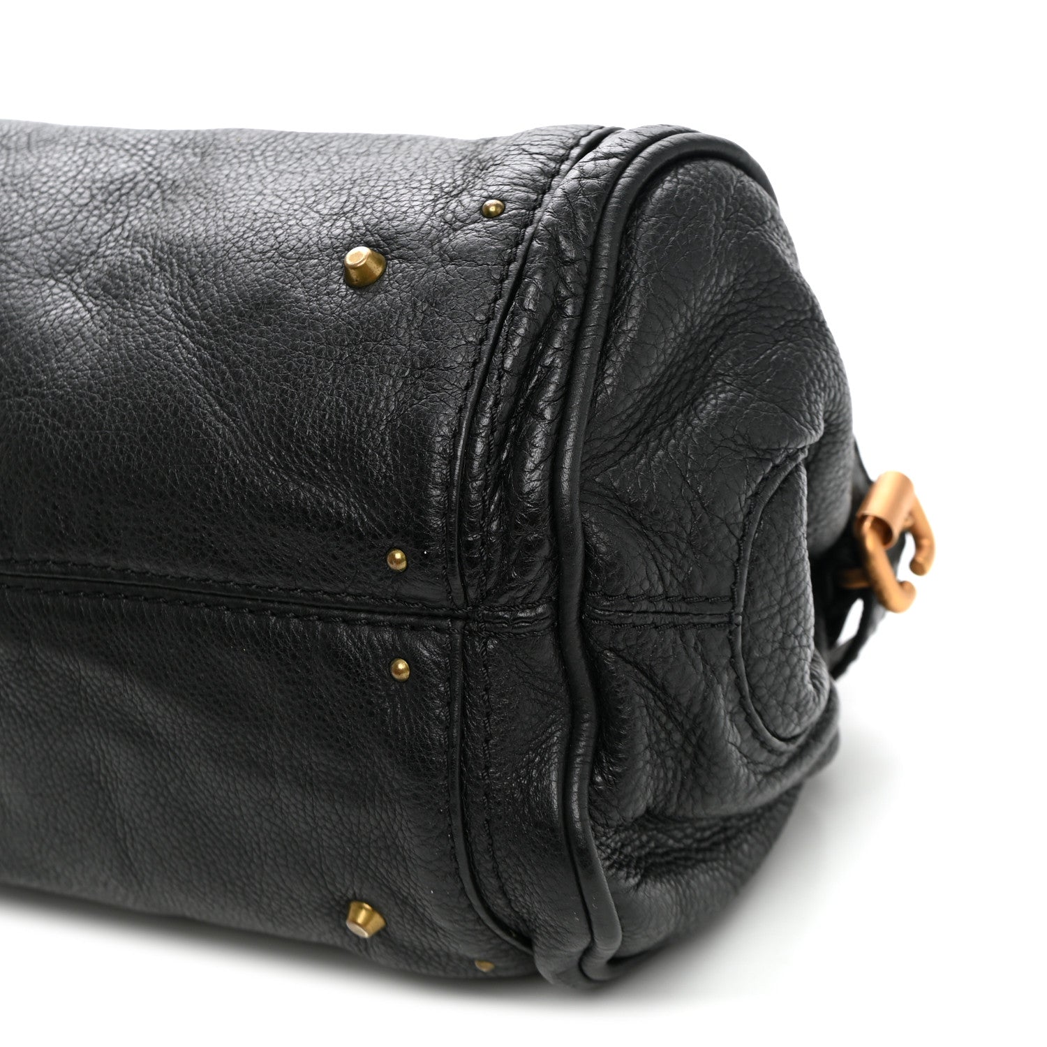 Chloe Calfskin Medium Paddington Satchel Black 9 of 9