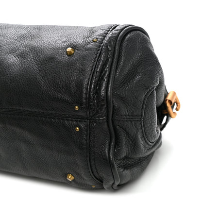 Chloe Calfskin Medium Paddington Satchel Black 9 of 9