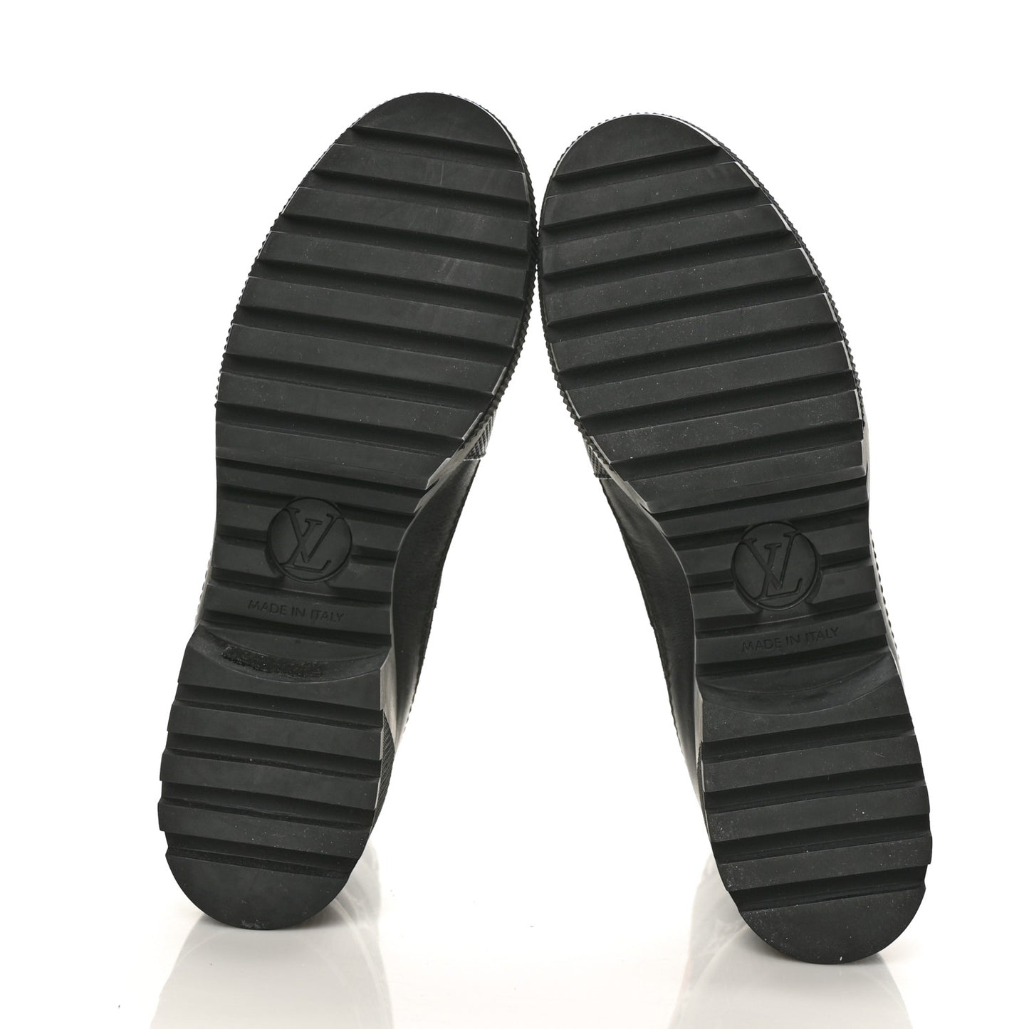 Suede Calfskin Catogram Laureate Platform Desert Boots 36.5 Black