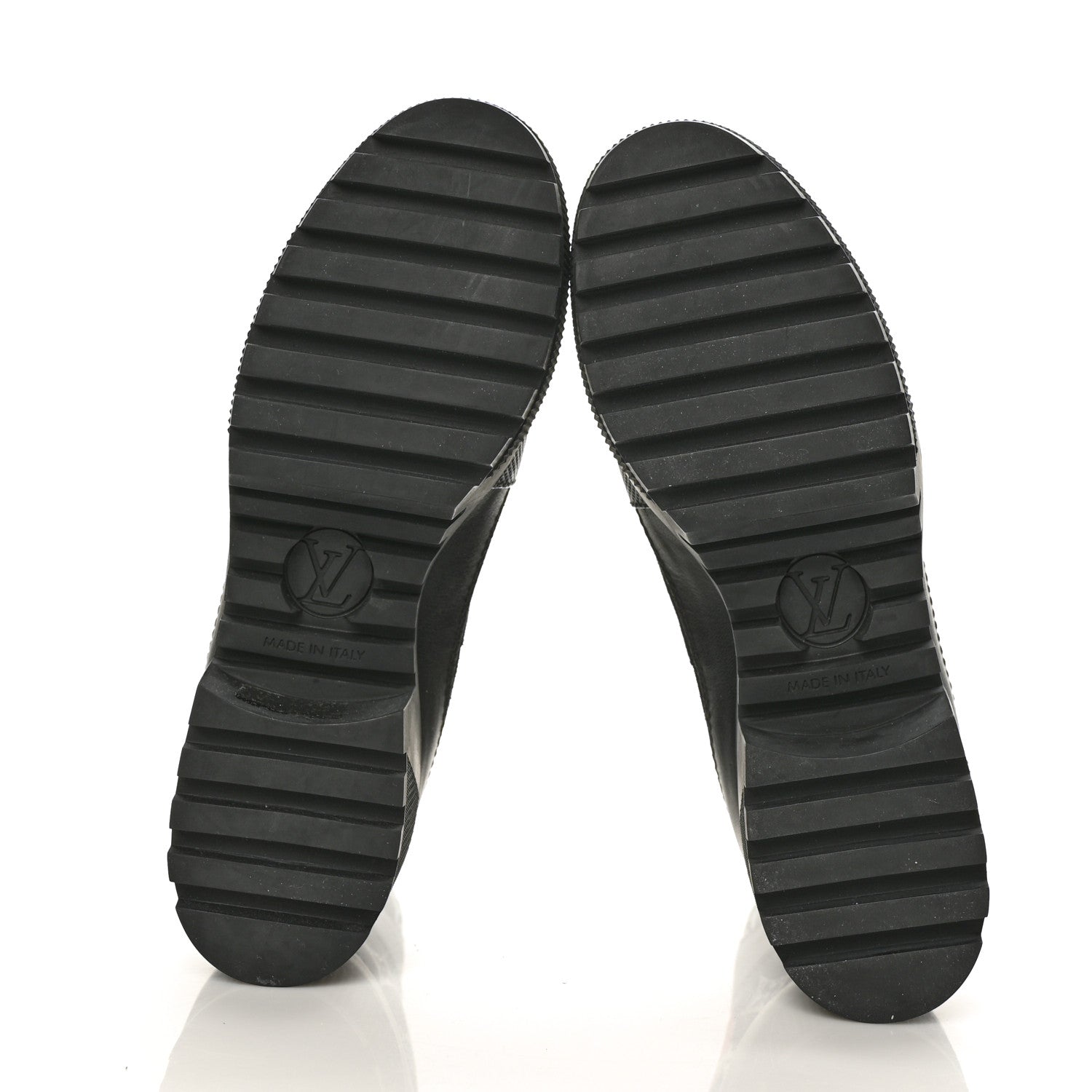 Louis Vuitton Suede Calfskin Catogram Laureate Platform Desert Boots 36.5 Black 5 of 7