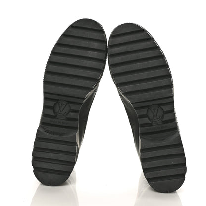 Louis Vuitton Suede Calfskin Catogram Laureate Platform Desert Boots 36.5 Black 5 of 7