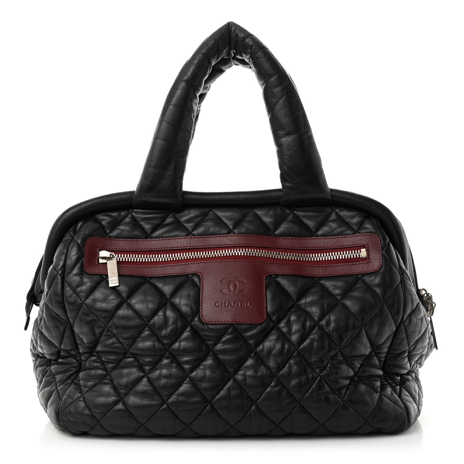 Chanel Lambskin Coco Cocoon Bowler Black 1 of 10