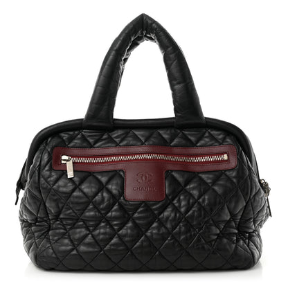 Chanel Lambskin Coco Cocoon Bowler Black 1 of 10