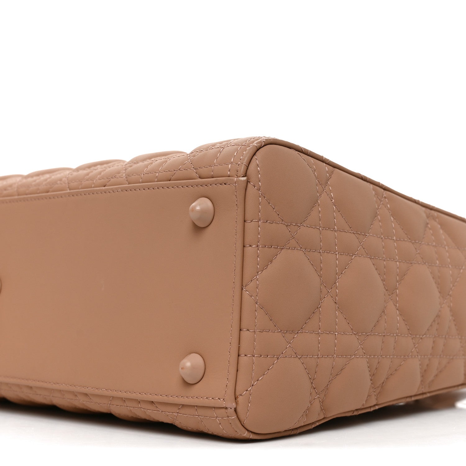 Christian Dior Ultra Matte Calfskin Cannage Large Lady Dior Beige 10 of 10