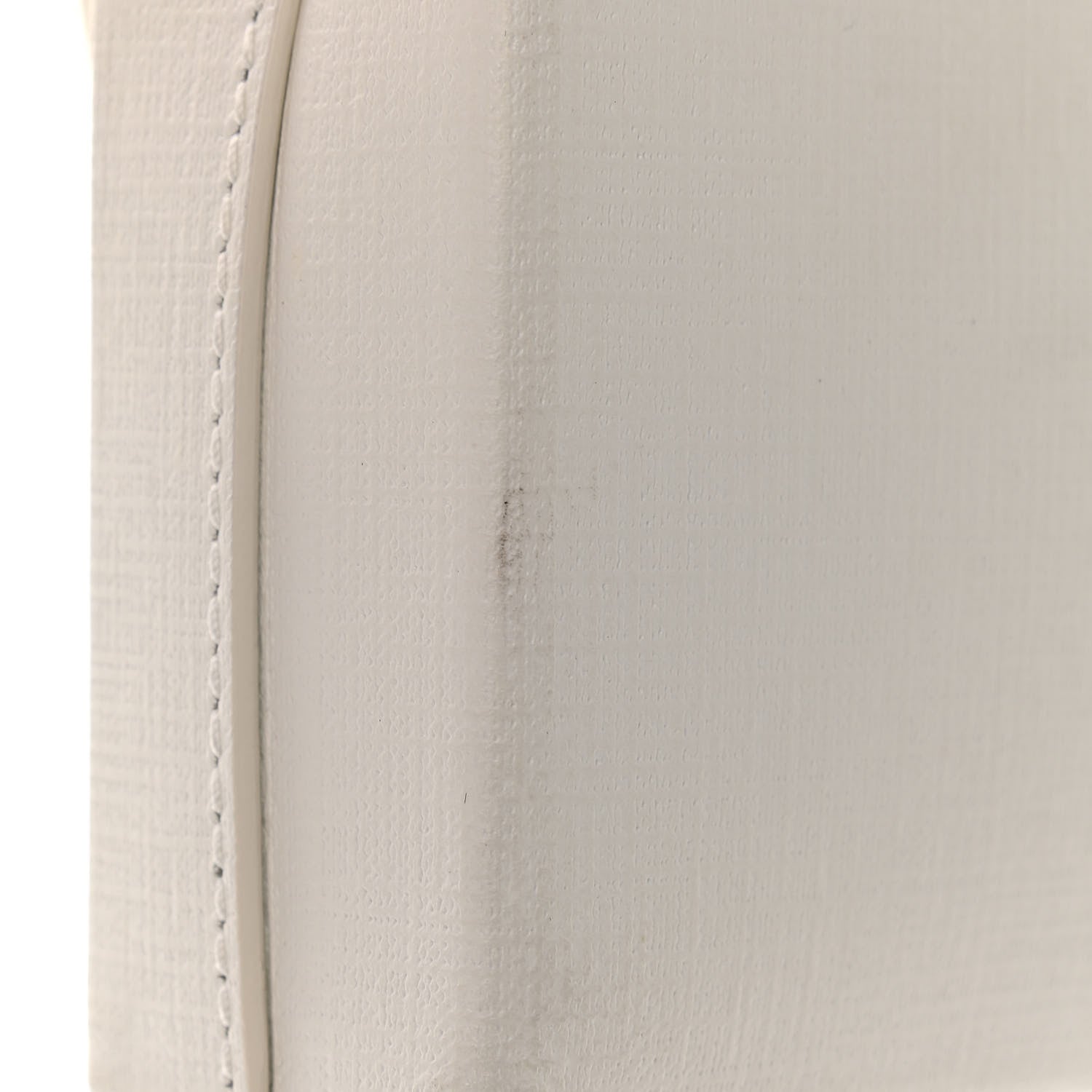 Balenciaga Squared Calfskin Logo Shopping Phone Holder Bag White 11 of 14