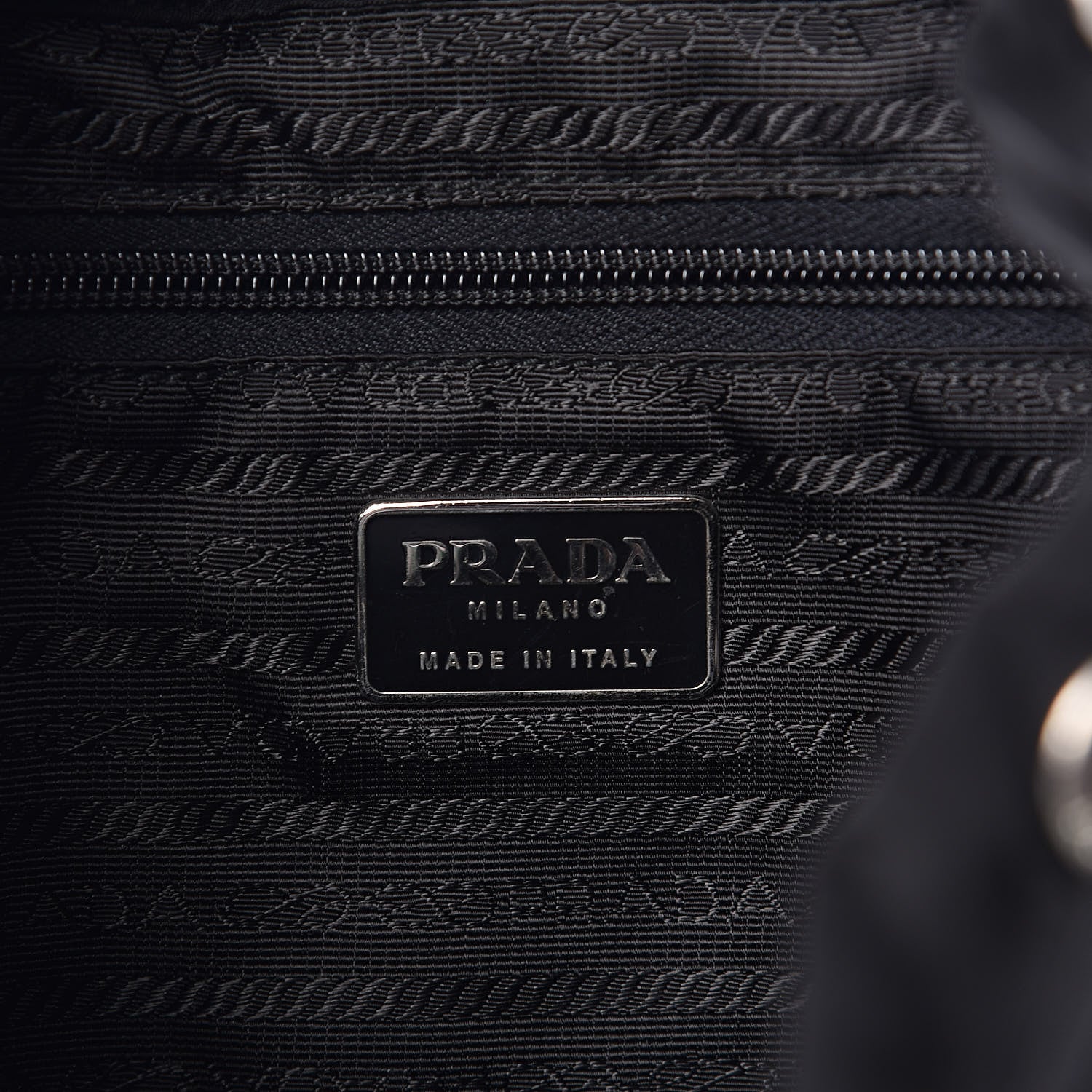 Prada Tessuto Nylon Vela Small Backpack Black 6 of 11