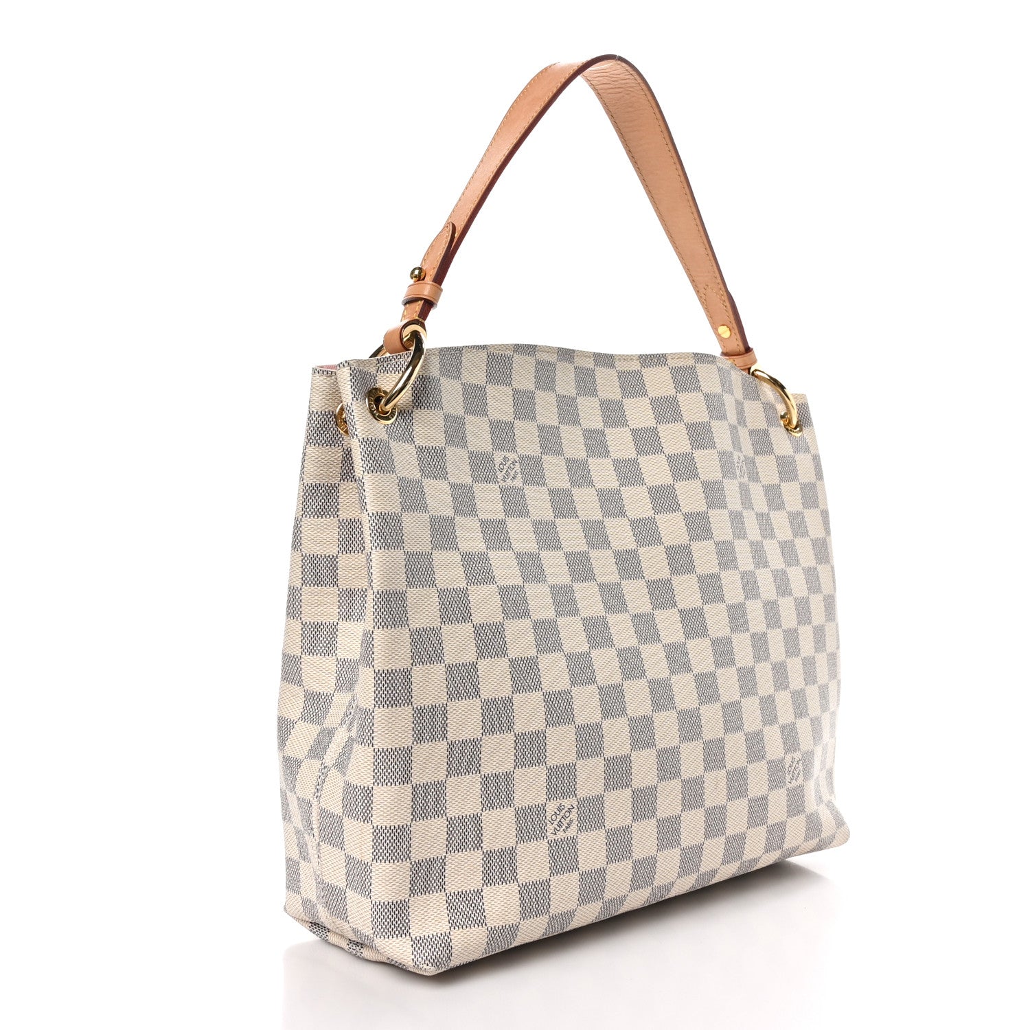 Louis Vuitton Damier Azur Graceful PM Rose Ballerine 3 of 8