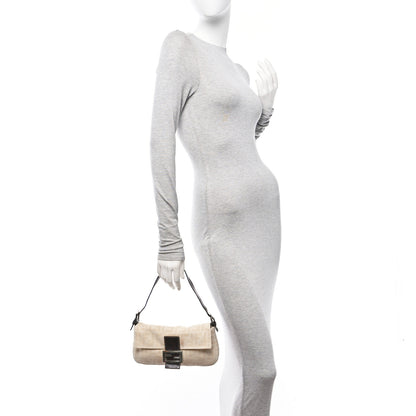 Fendi Zucca Baguette Beige 2 of 11