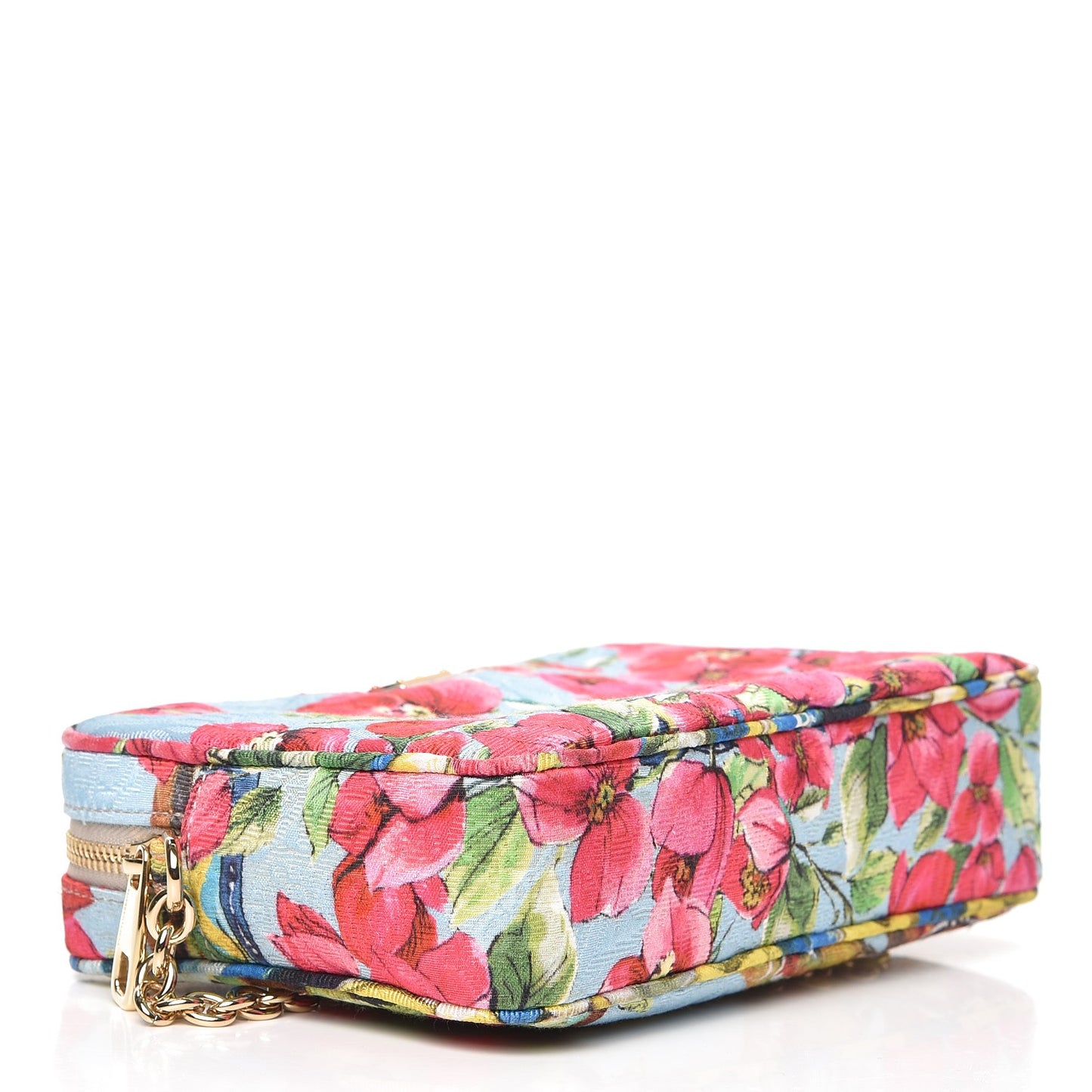 Brocade Floral Glam Crossbody Camera Bag Multicolor