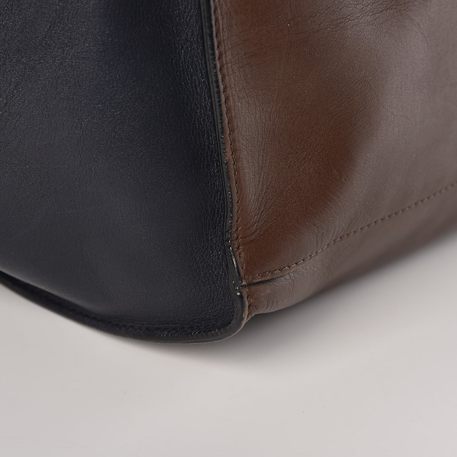 Celine Smooth Calfskin Medium Tri-Color Trapeze 8 of 10
