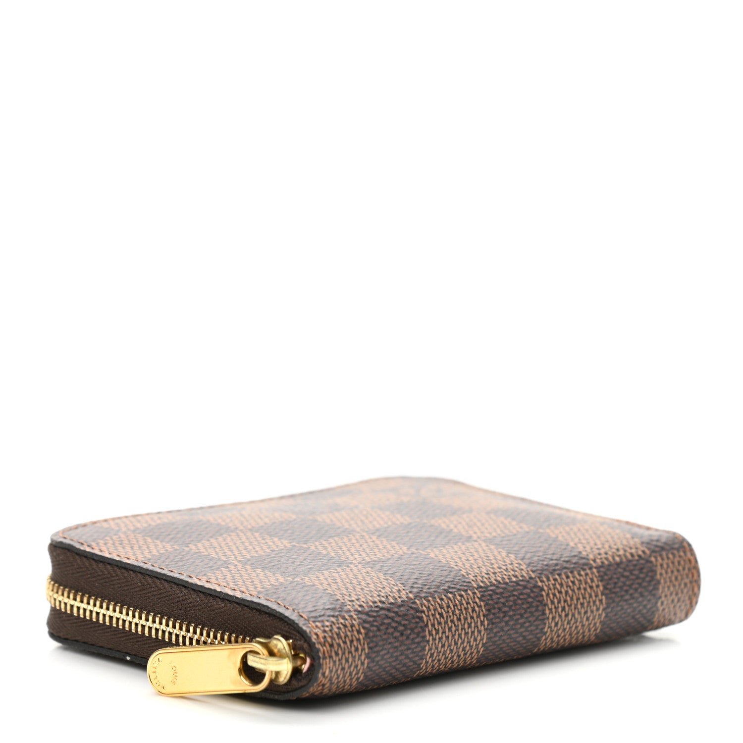 Louis Vuitton Damier Ebene Zippy Coin Purse Rose Ballerine 4 of 6