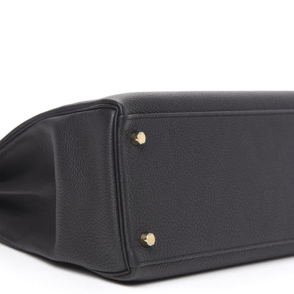 Hermes Togo Kelly Retourne 35 Black 9 of 11